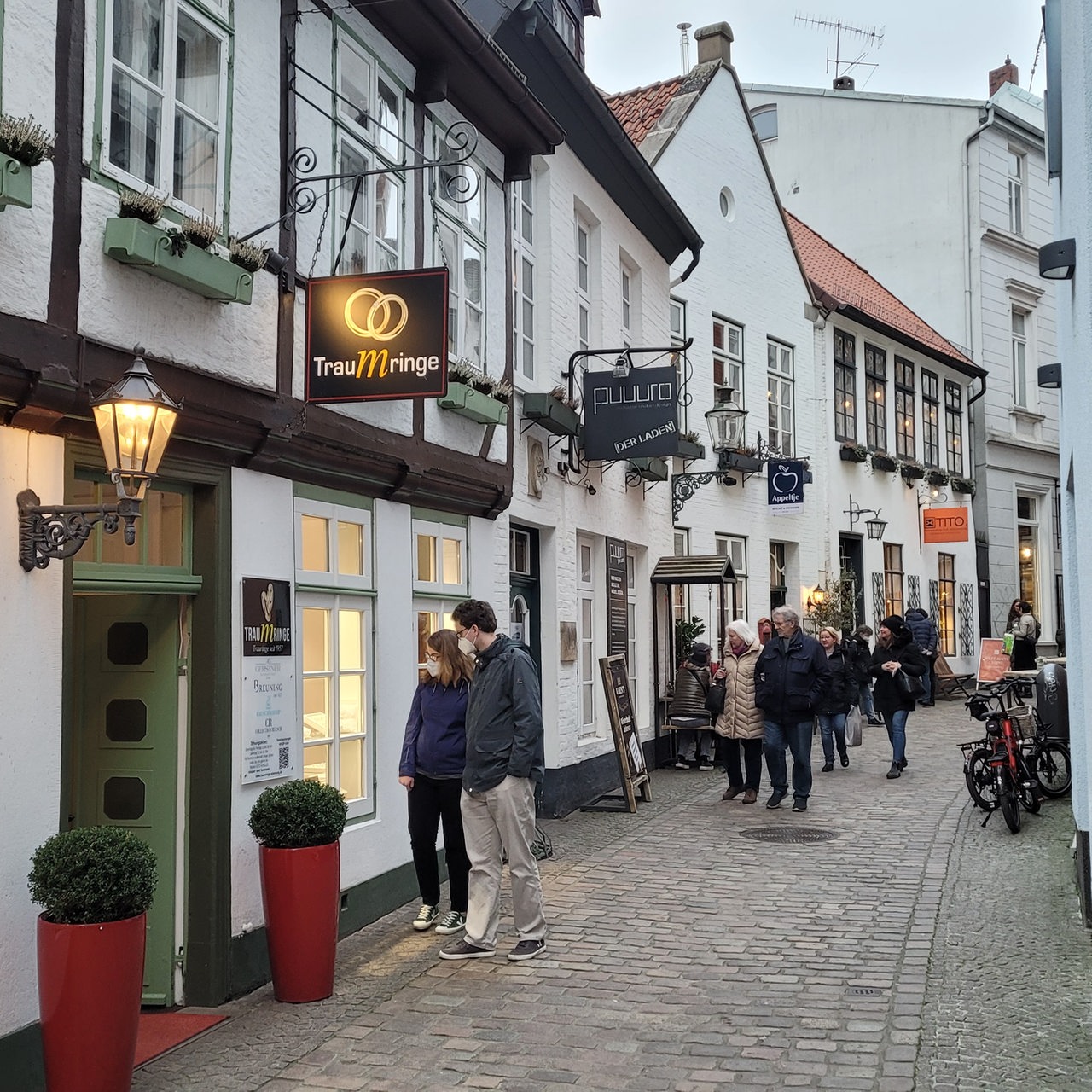 Die Bergstraße in Oldenburg