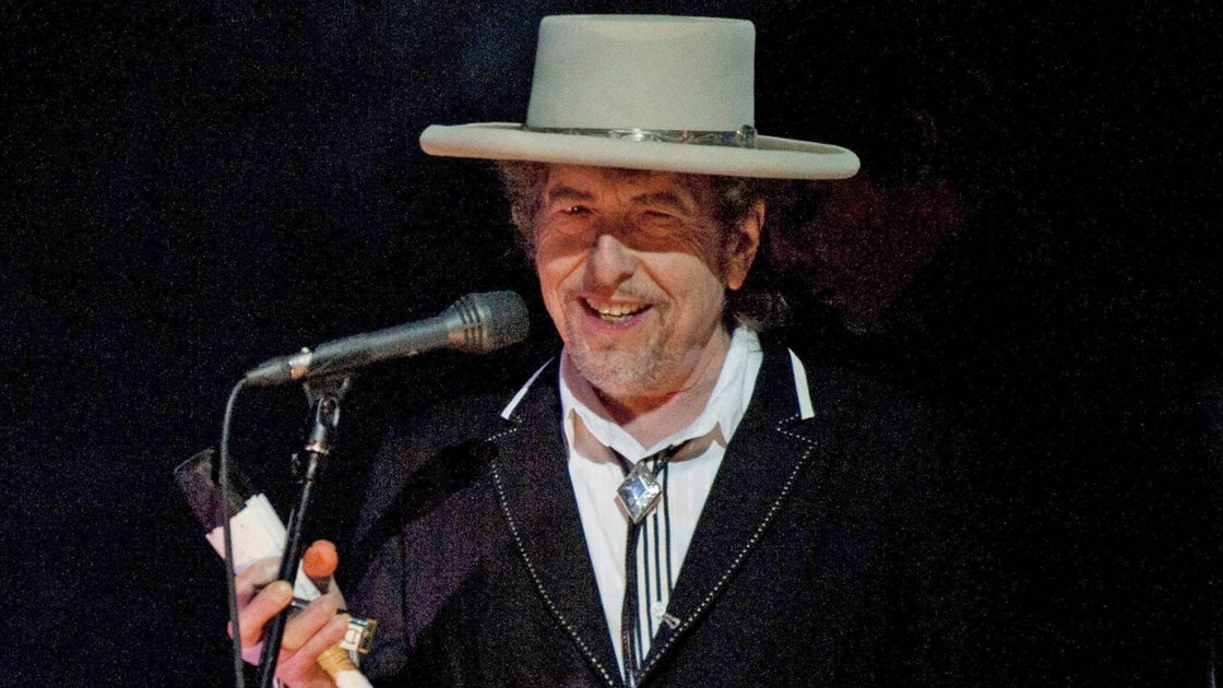 Bob Dylan bei seinem Konzert 2011 im Finsbury Park in London