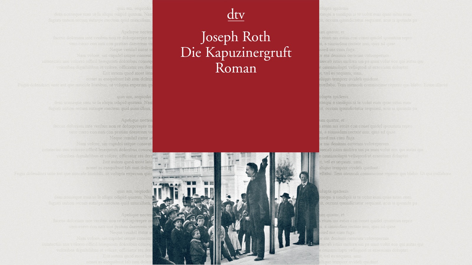 Cover: Joseph Roth, Die Kapuzinergruft, DTV