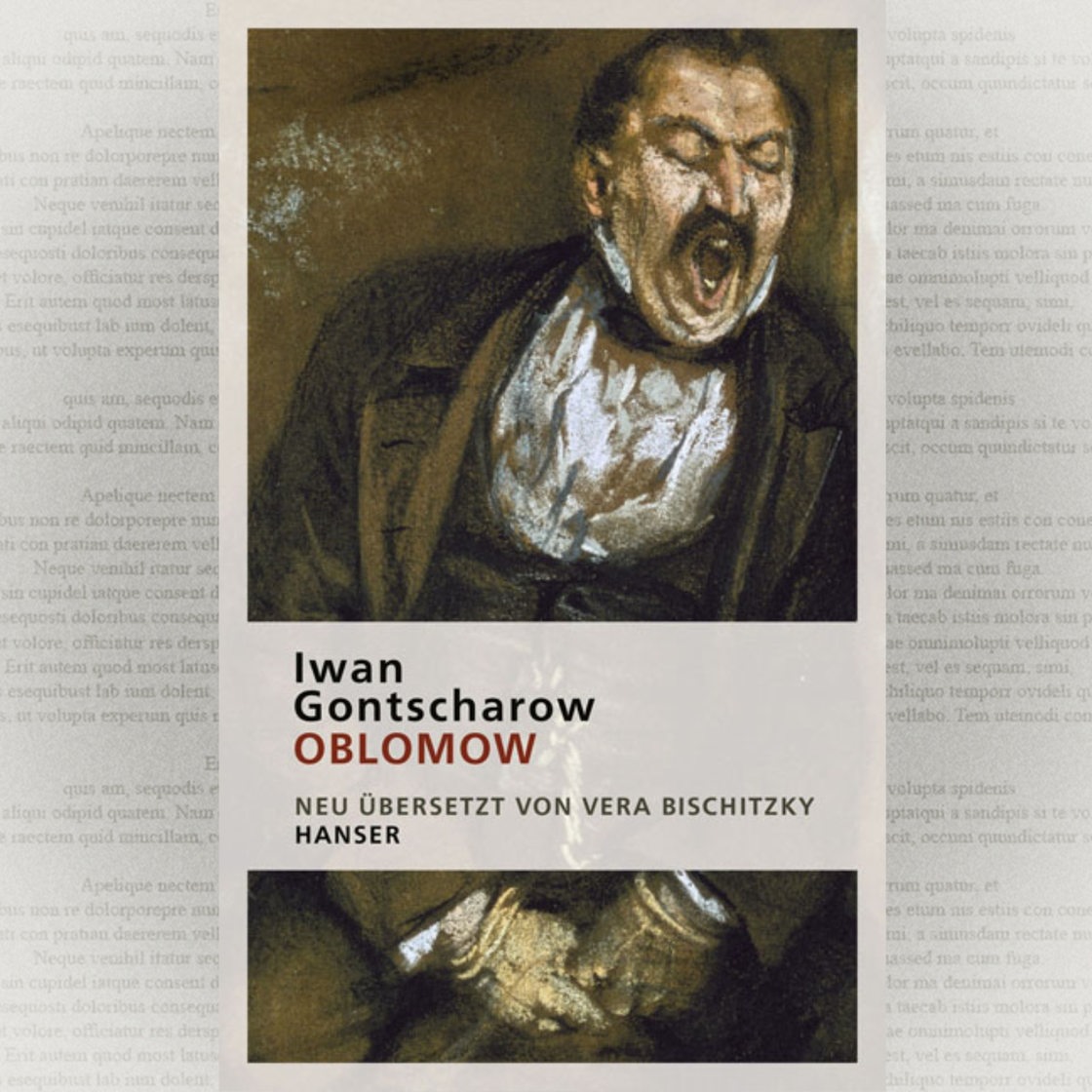 Cover: Iwan Gontscharow, Oblomow, Hanser