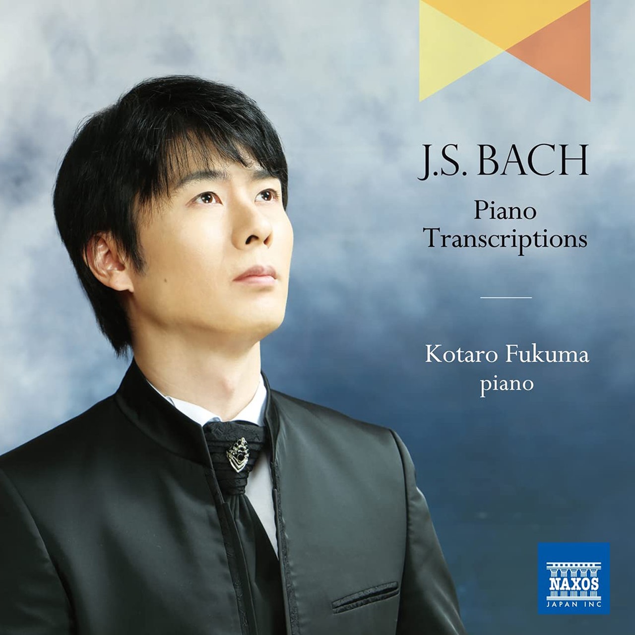 CD-Cover Kotaro Fukuma "Bach Piano Transcriptions"