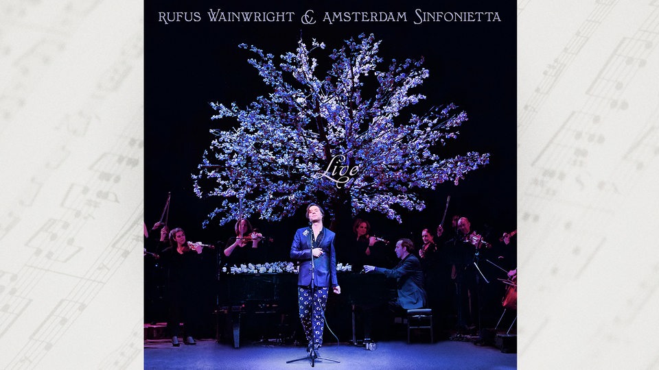 Albumcover von "Rufus Wainwright and Amsterdam Sinfonietta".