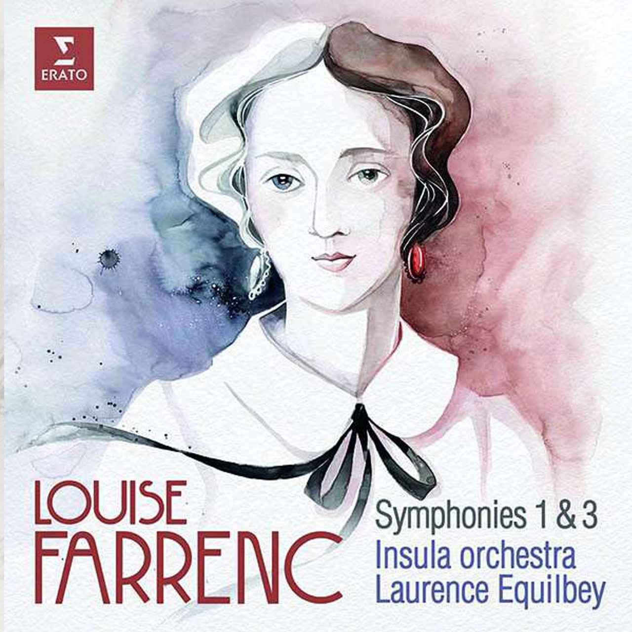 Albumcover von Louise Farrenc Symphonies 1&3