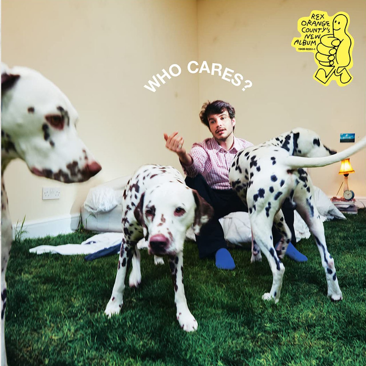 Albumcover von Rex Orange County "Who cares?"