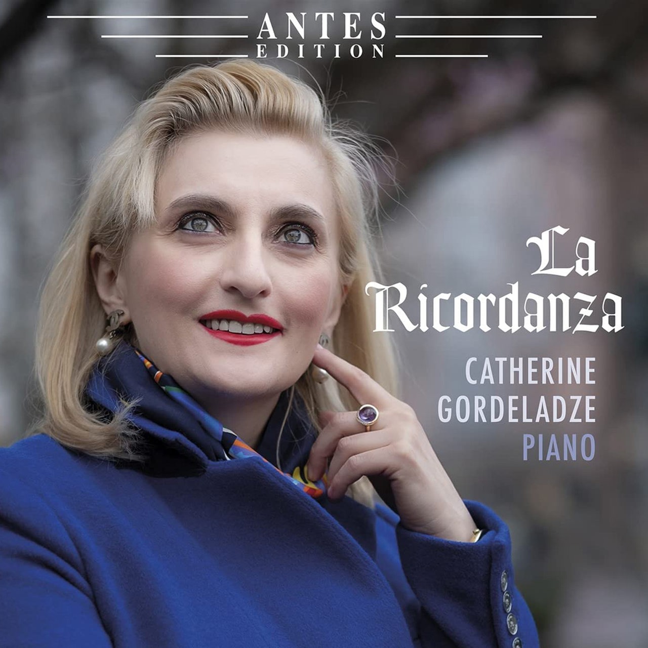 Albumcover  Catherine Gordeladze: La Ricordanza