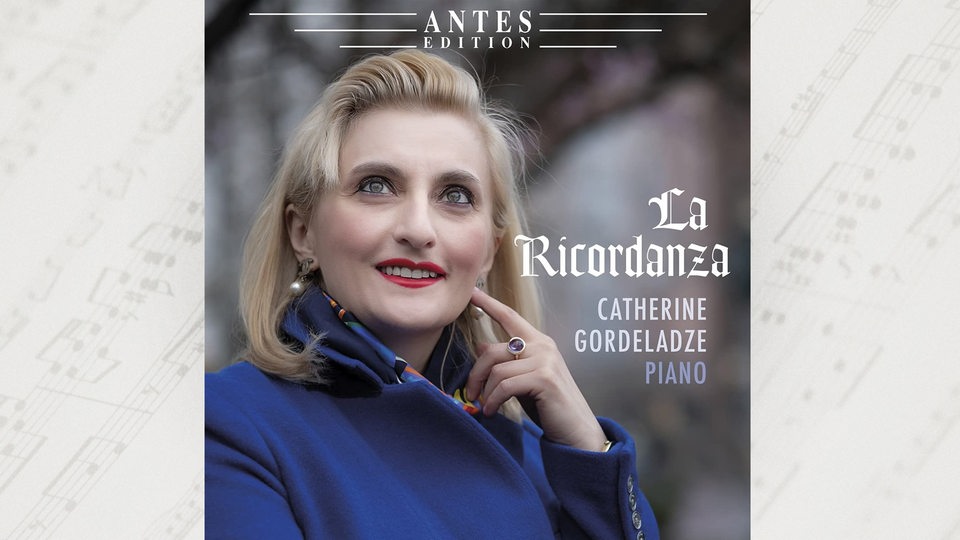 Albumcover  Catherine Gordeladze: La Ricordanza