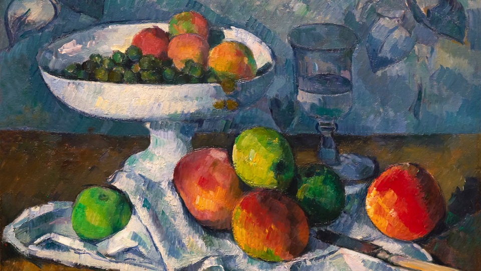 Gemälde von Paul Cezanne: Stillleben mit Obstschale 1879