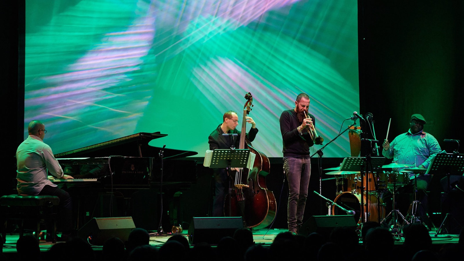 Das Avishai Cohen-Quartet bei einem Konzert im Jahr 2016 (Archivbild)