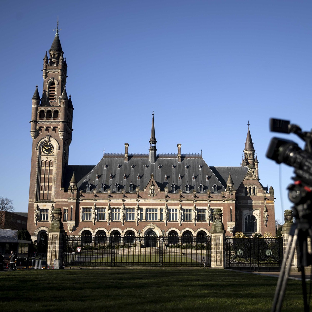 Medienam  Friedenspalast des Internationale Gerichtshofs in Den Haag (Archivbild)