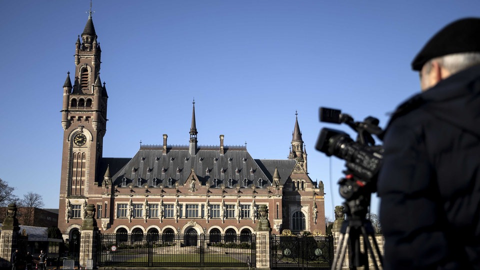 Medienam  Friedenspalast des Internationale Gerichtshofs in Den Haag (Archivbild)