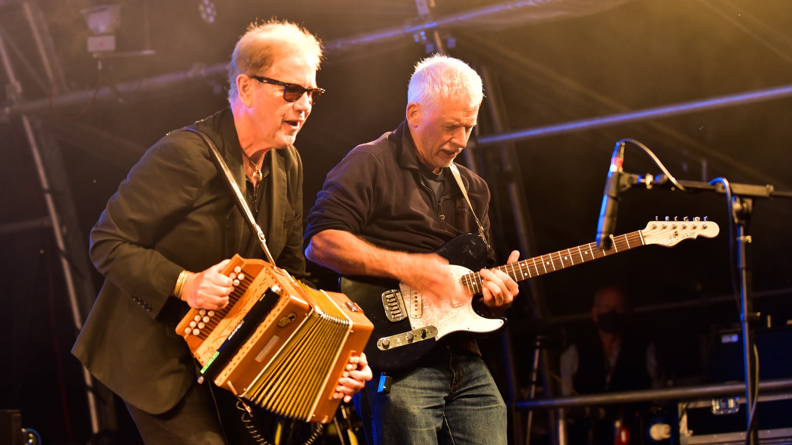 Oysterband live auf dem Shrewsbury Folk-Festival 2021 (Archivbild)