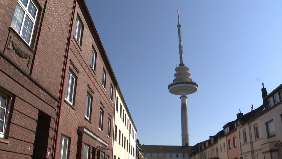 Der Fernsehturm in Bremen