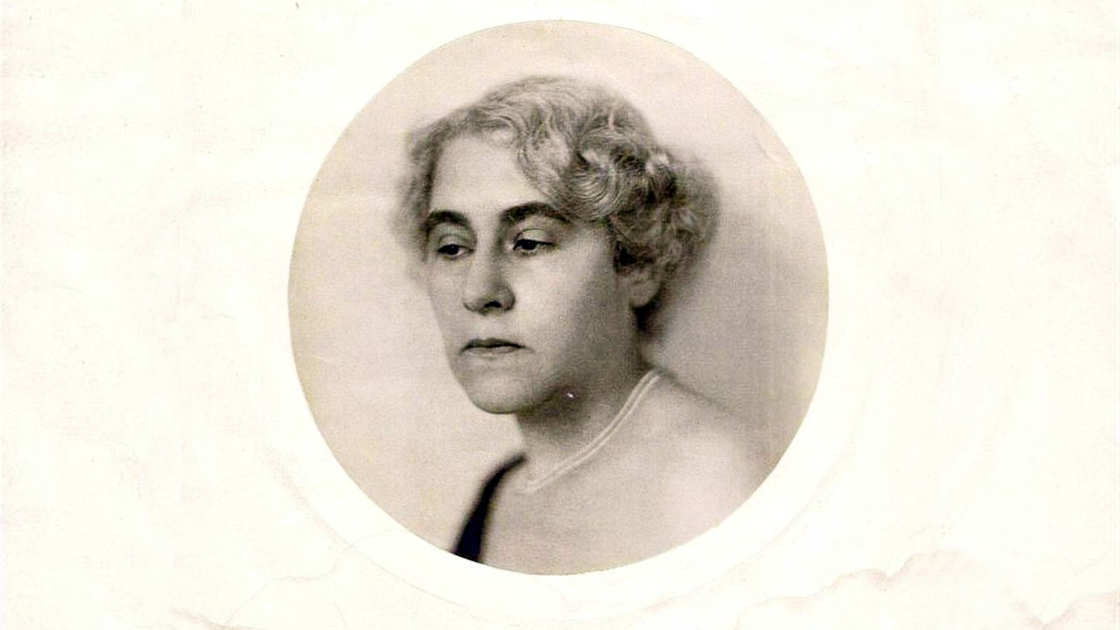 Ein altes Bild der Bremerin Anni Leuwer aus dem 19. Jahrhundert