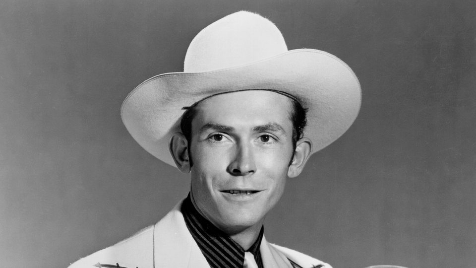 Porträt von Hank Williams 1951