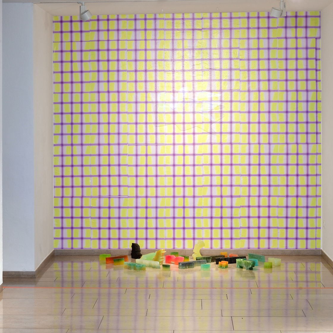 Bilder und Installationen der Ausstellung "Weaving Echoes" im Gerhard-Marcks-Haus