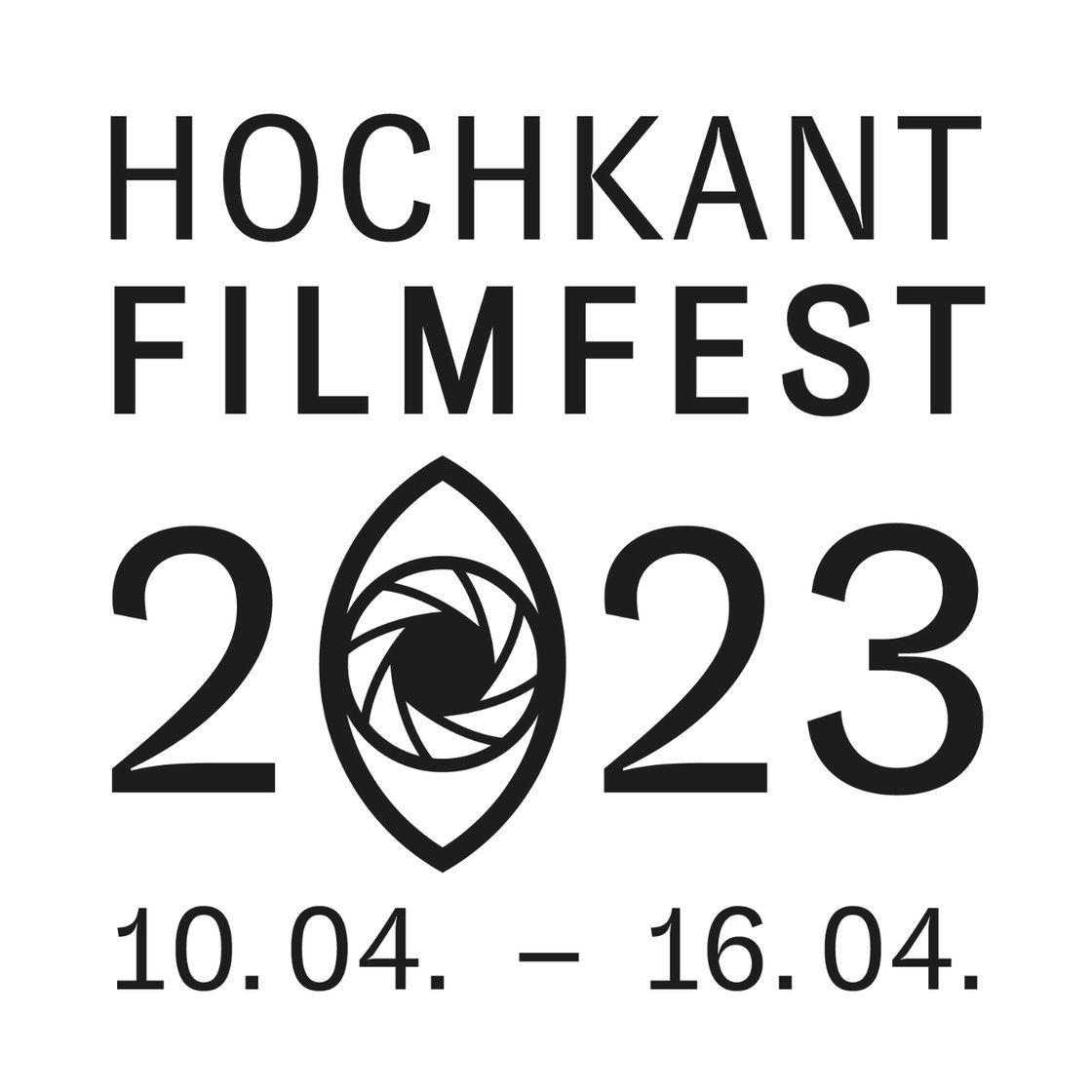 Logo Hochkant Filmfest 2023 Bremen