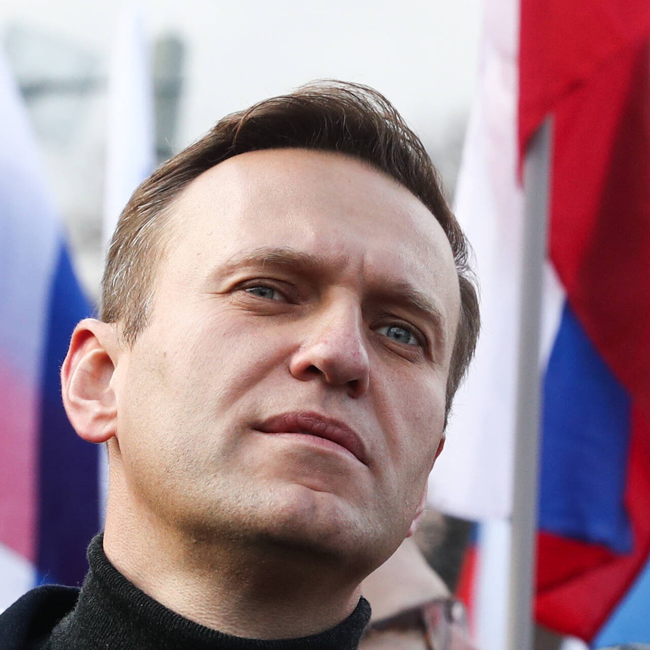 Alexei Nawalny bei einer Demonstration (Archivbild)