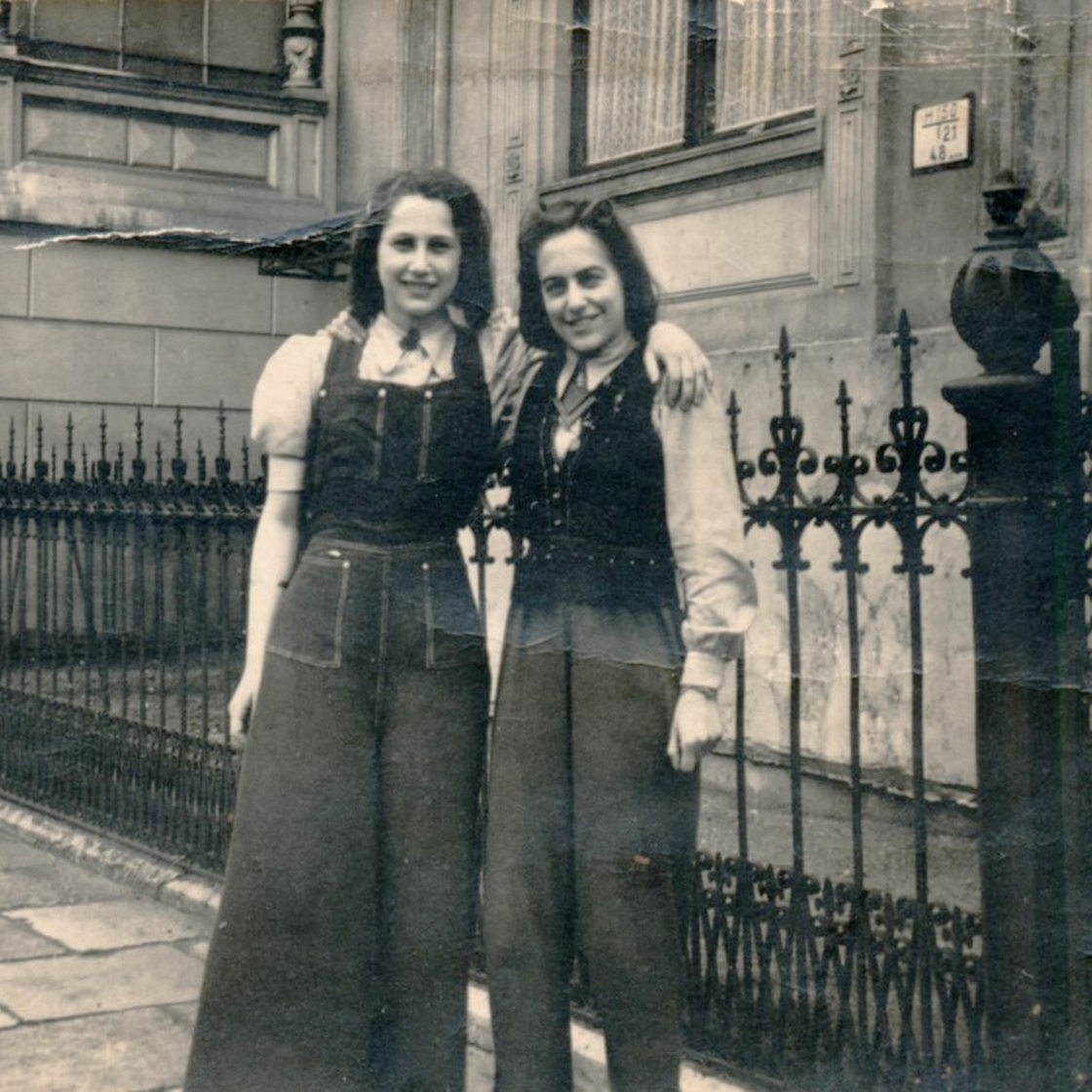 Inge Katz und ihre Cousine Ruthi 