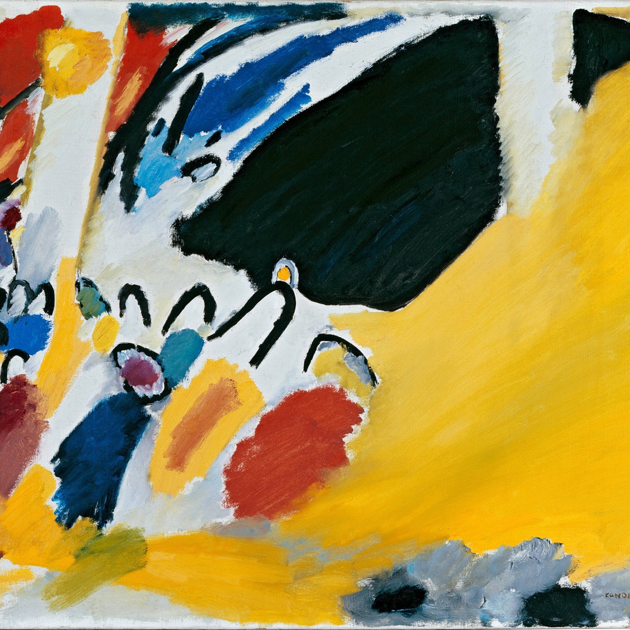 Kunstwerk von Wassily Kandinsky: Impression III (Concert)