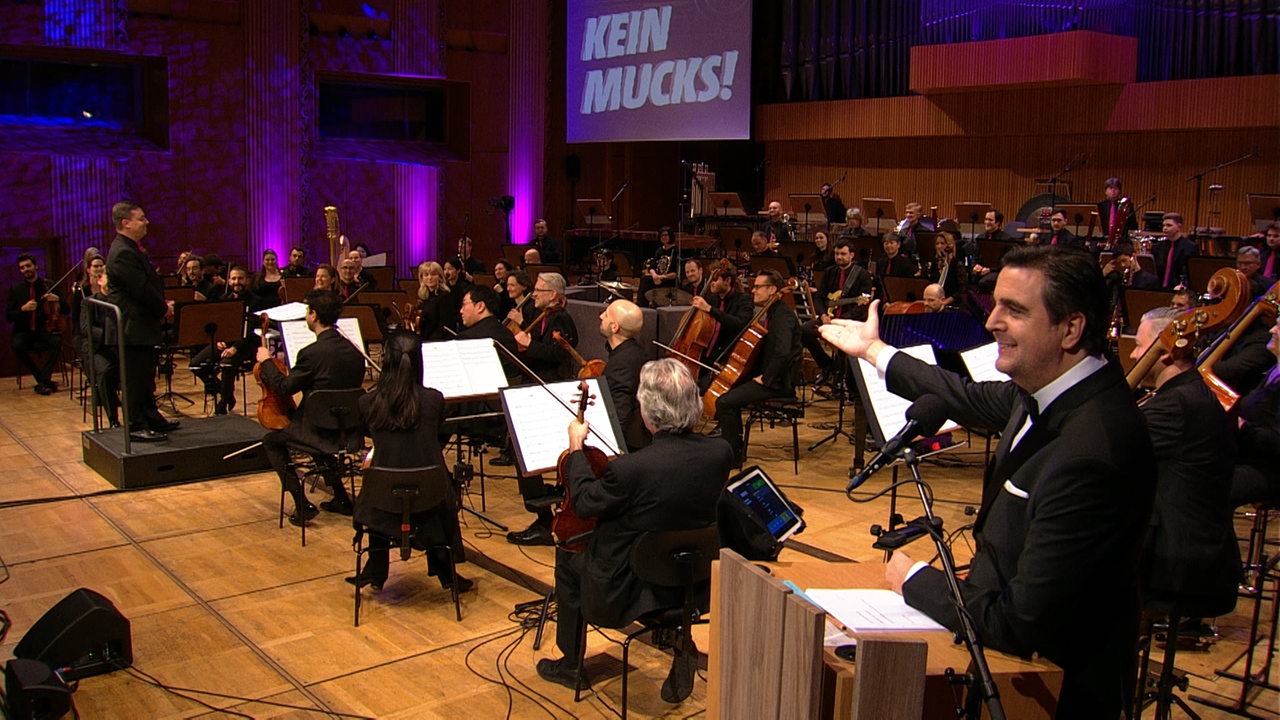 Das Orchester der "Kein Mucks!" Veranstaltung.