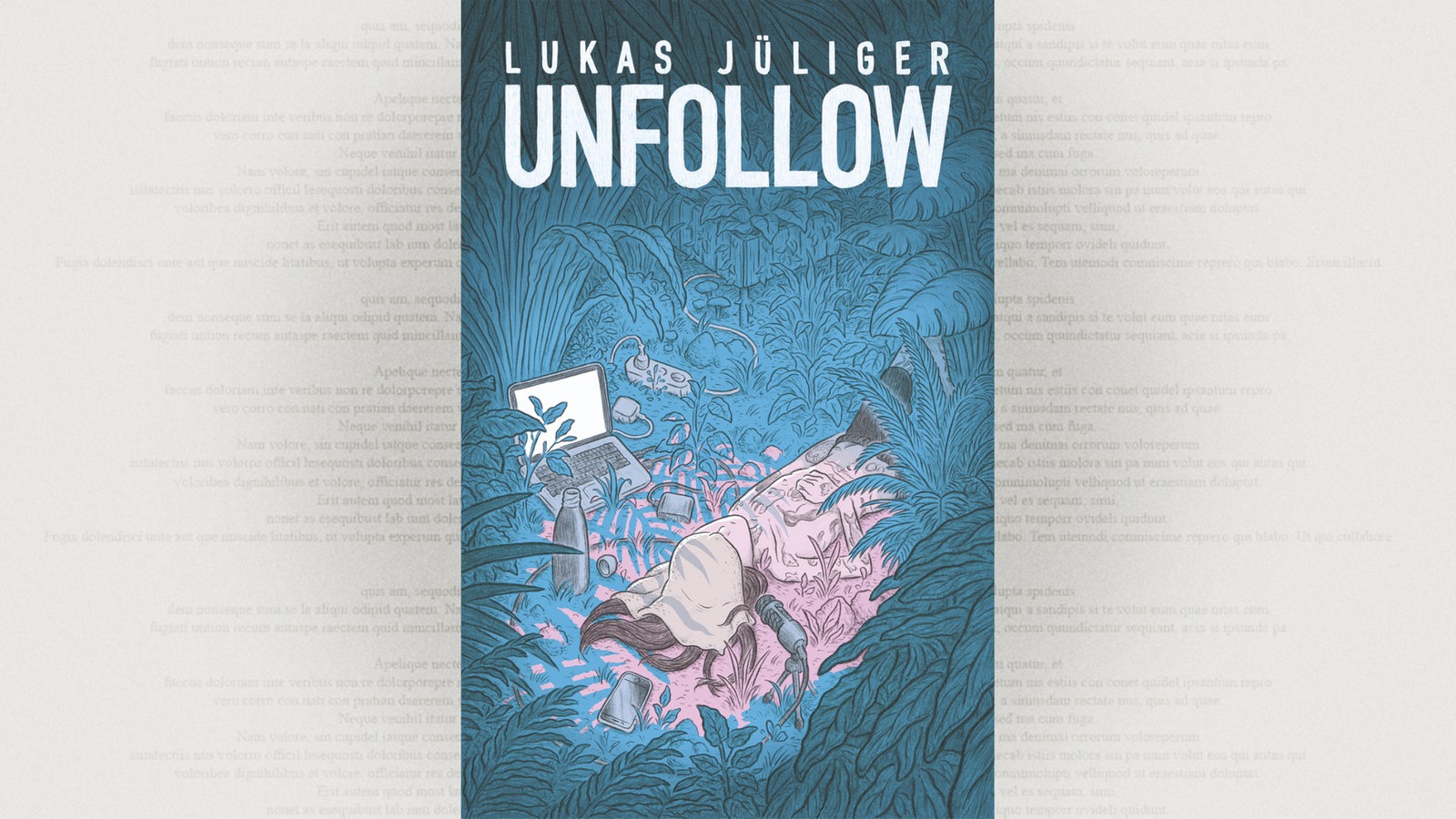 Cover: Lukas Jüliger, Unfollow, Reprodukt