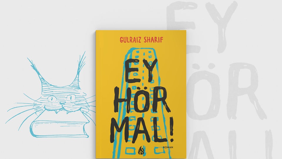 Cover: Gulraiz Sharif, "Ey hör mal!", Arctis Verlag, 15 Euro.