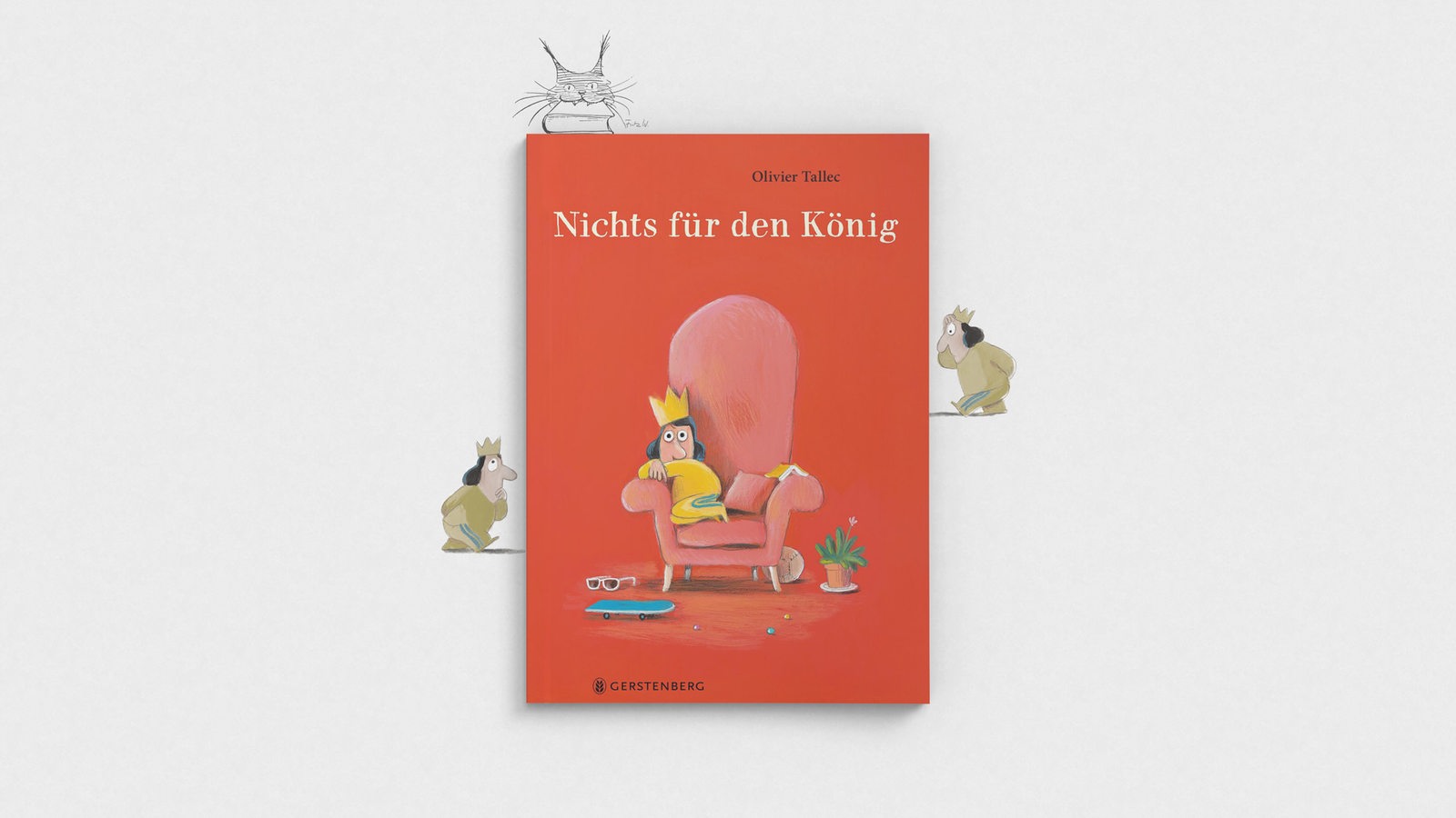 Luchs des Monats: "Nichts für den König", Kinderbuch von Olivier Tallec