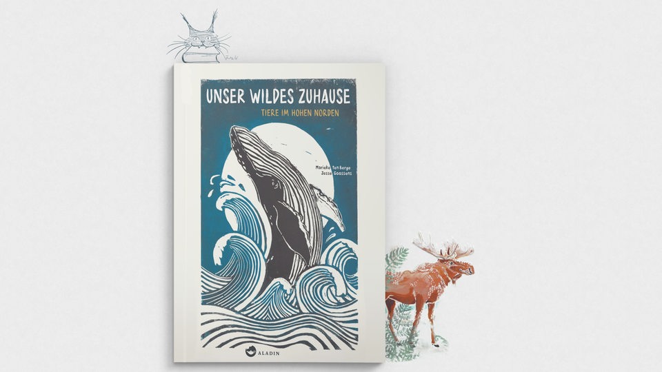 Cover: Marieke ten Berge und Jesse Goossens, "Unser wildes Zuhause", Aladin, 20 Euro.