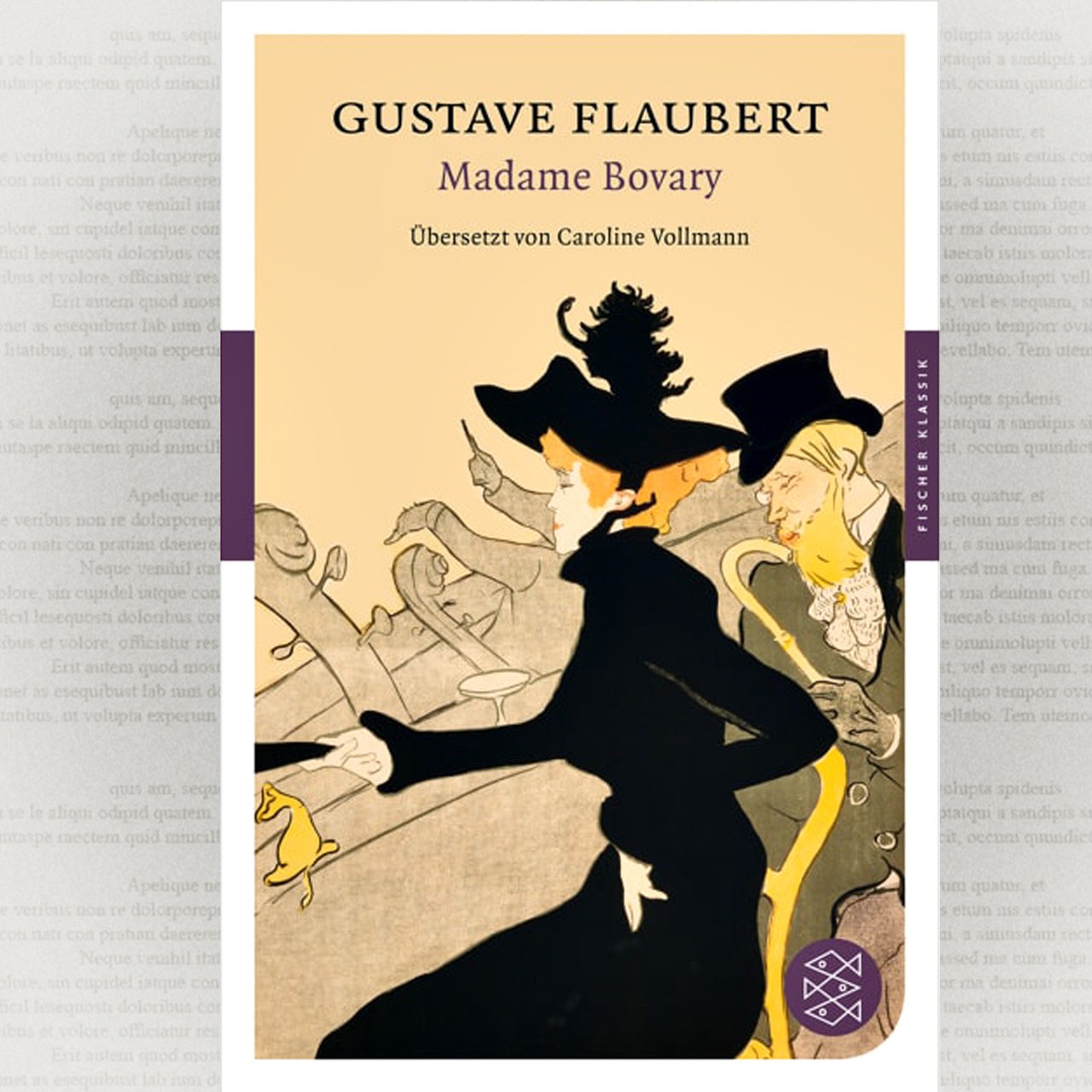 Buchcover von Gustave Flaubert "Madame Bovary"