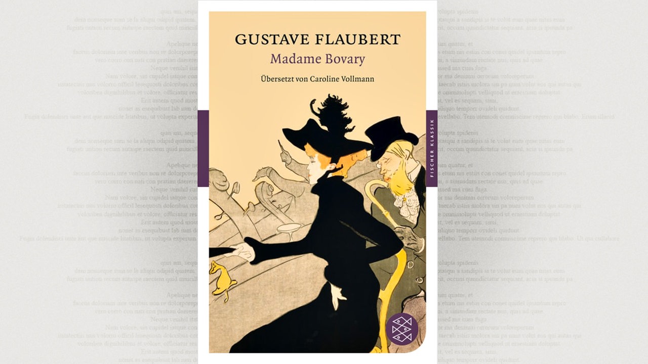 Buchcover von Gustave Flaubert "Madame Bovary"