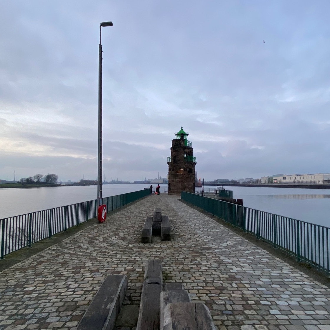 Aussicht auf den Molenturm in Bremen