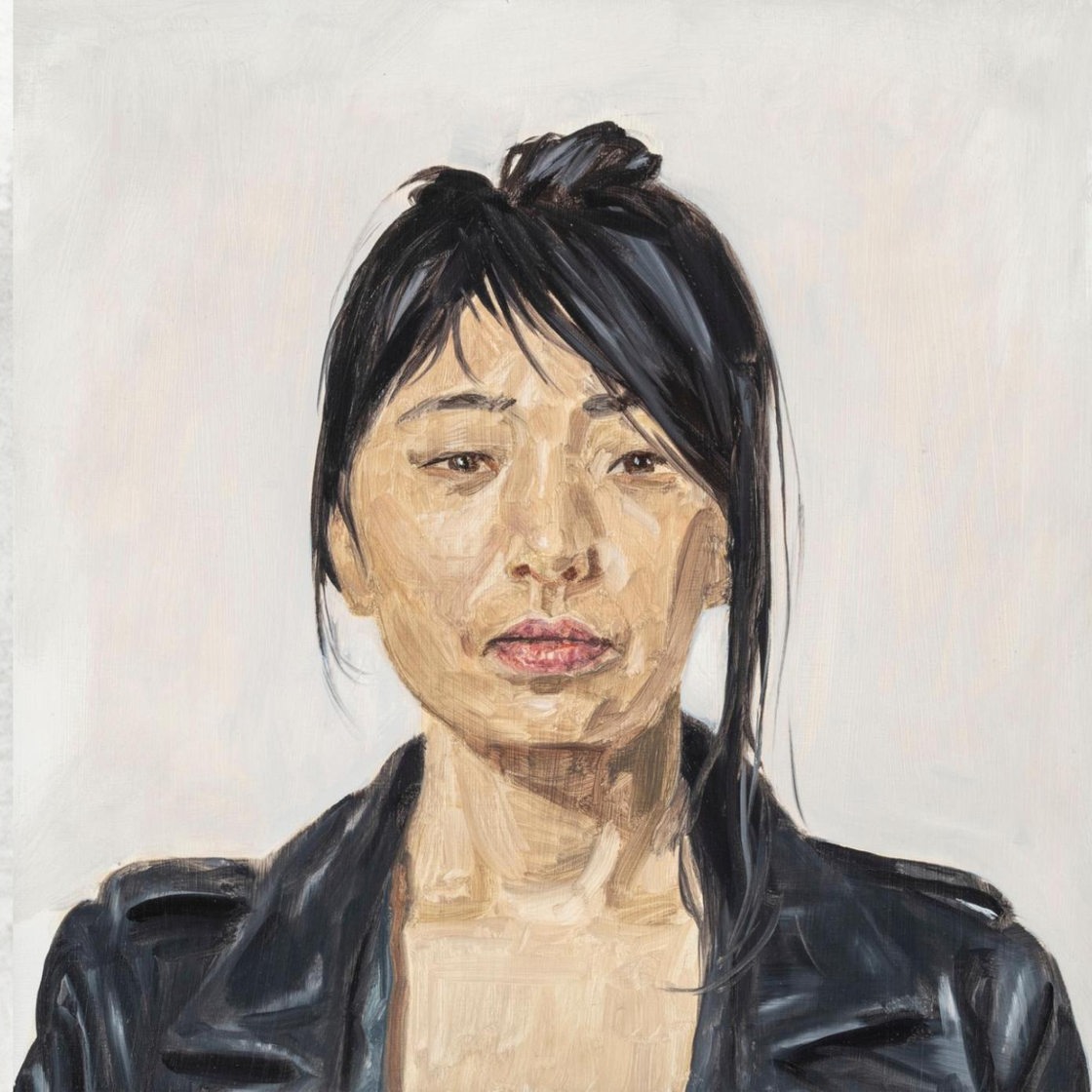 Ein Porträtbild einer Frau vom Künstler Tim Eitel