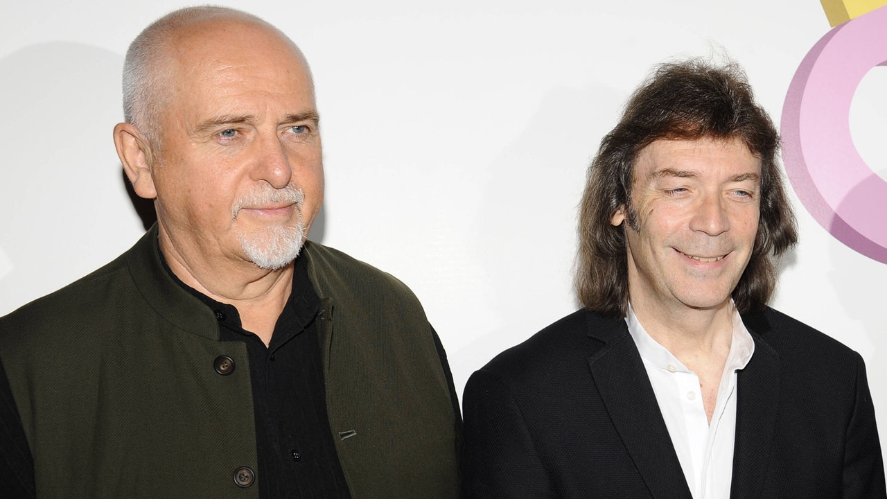 Peter Gabriel und Steve Hackett 2014