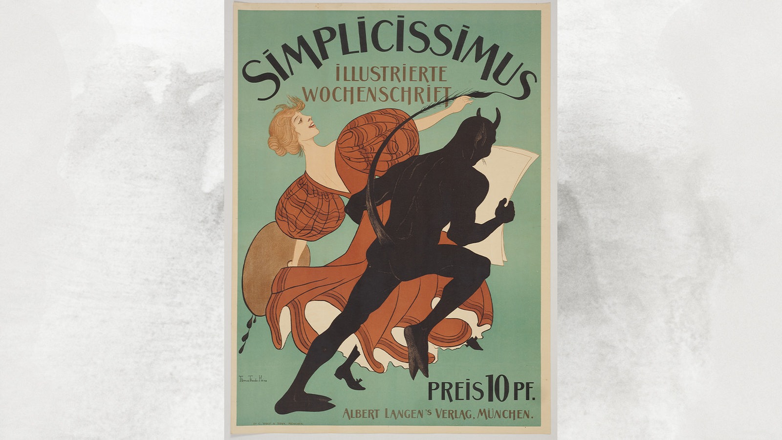 Thomas Theodor Heine, Simplicissimus, 1896