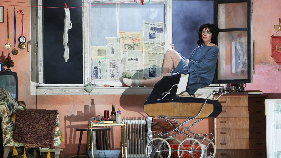 Szene des Musiktheaters "Jenufa" am Theater Bremen