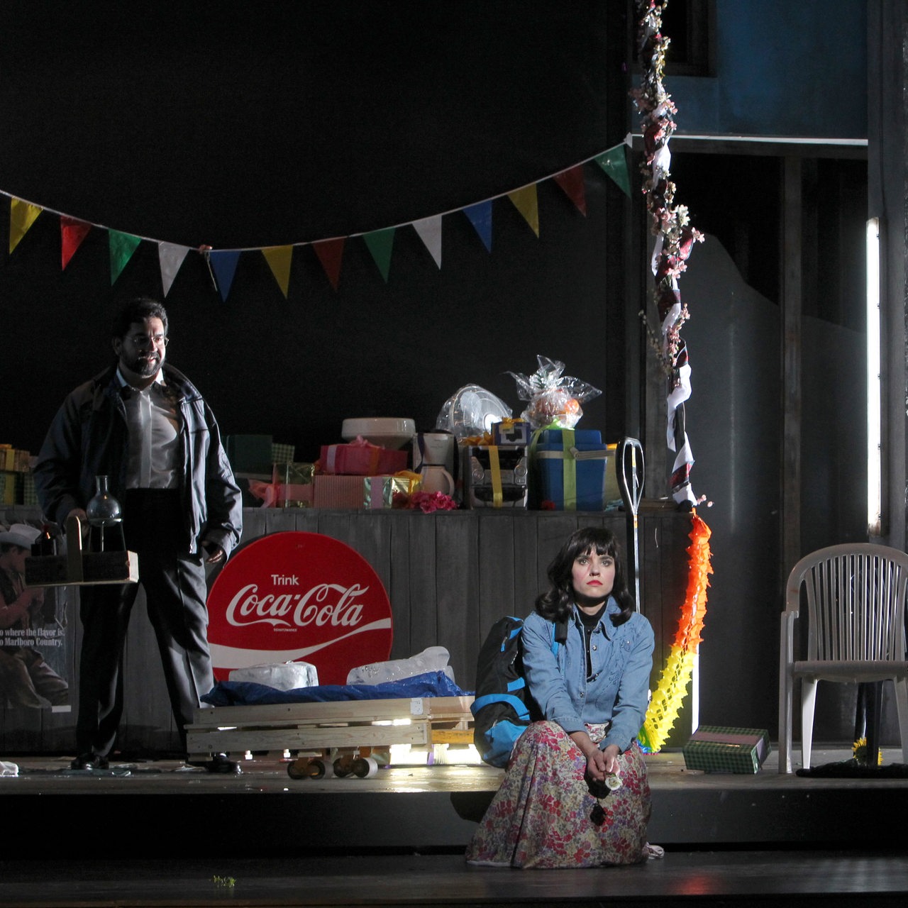 Szene des Musiktheaters "Jenufa" am Theater Bremen