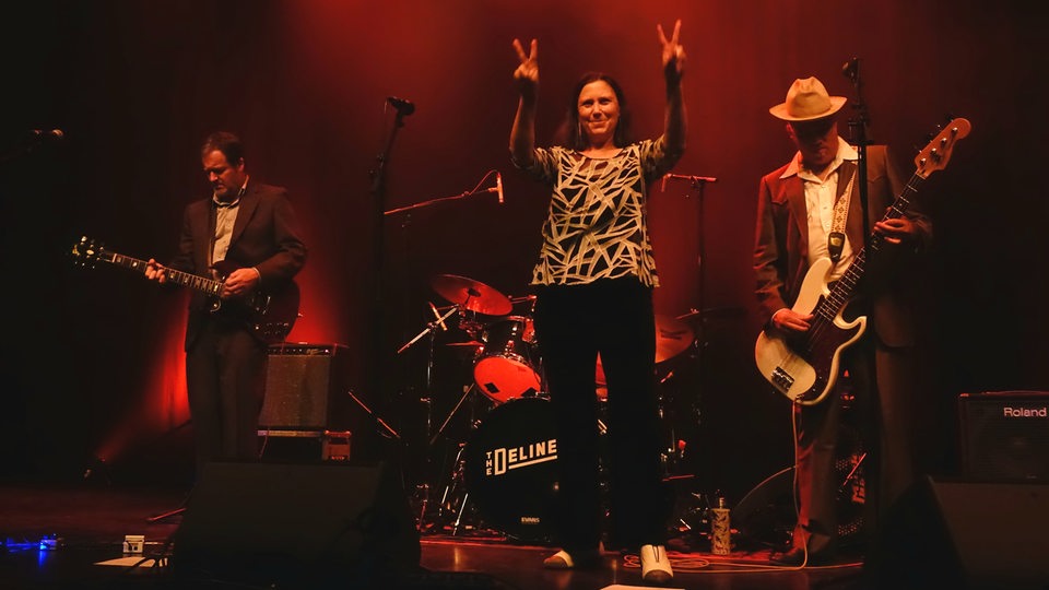 The Delines auf der Bühne des Schlachthof