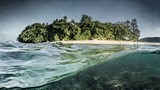 Eine Insel im Pazifik