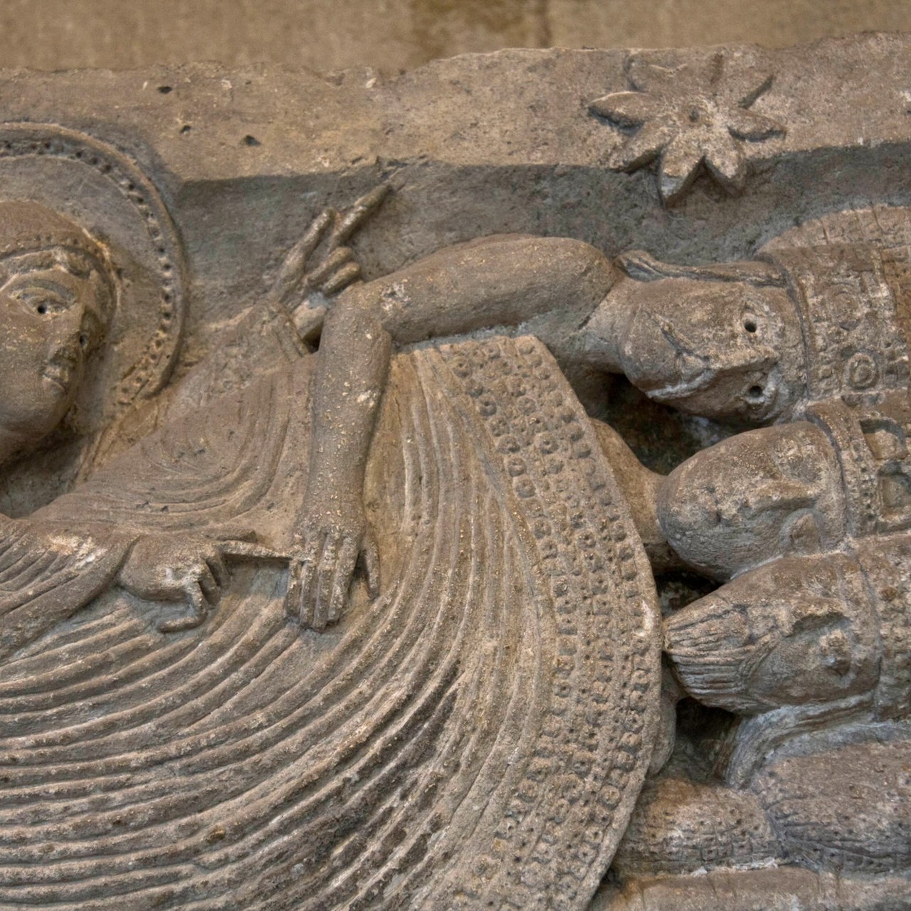 Autun,St.Lazare,Traum der hl.drei Könige (Dép.Saône-et-Loire, Burgund, Frankreich), Kathedrale Saint-Lazare