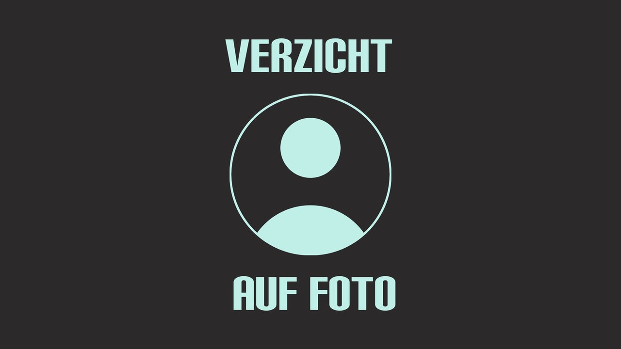 Eine Grafik auf der "Verzicht auf ein Foto" steht.