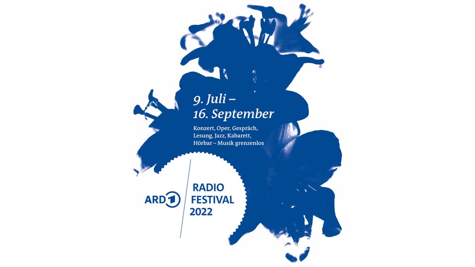 Logo des ARD-Radiofestivals 2022, vom 9. Juli bis 16. September